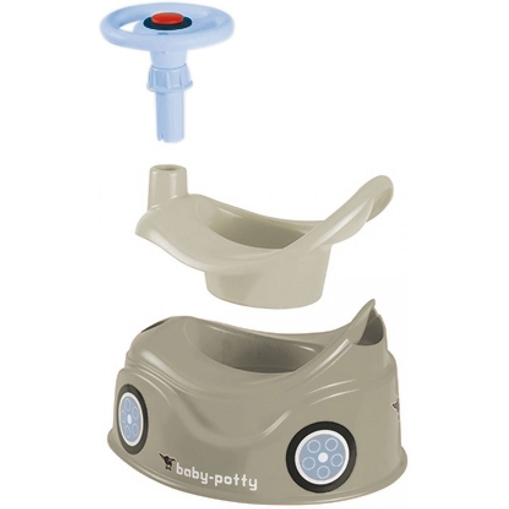 Olita educativa pentru copii Big Baby Potty grey 3 Olita educativa pentru copii Big Baby Potty grey - Image 2
