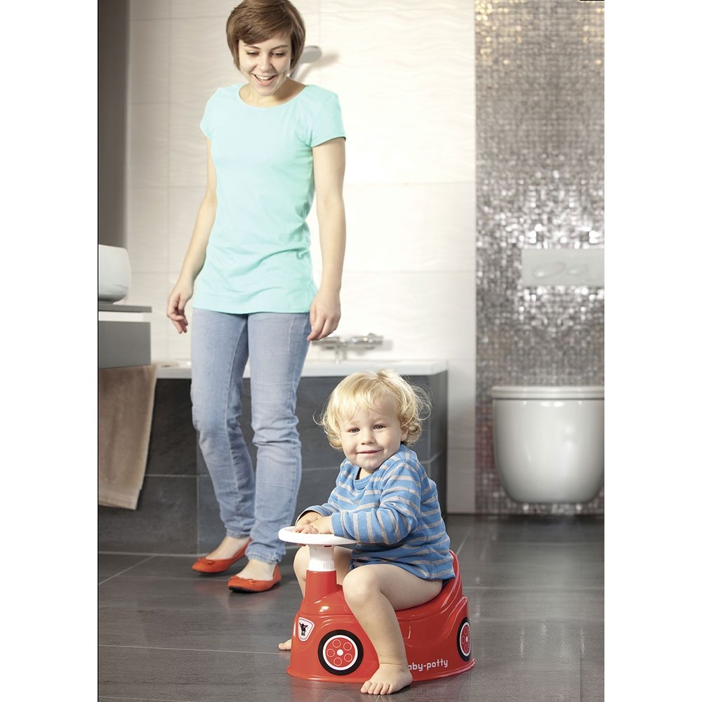 Olita educativa pentru copii Big Baby Potty red 9 Olita educativa pentru copii Big Baby Potty red - Image 8