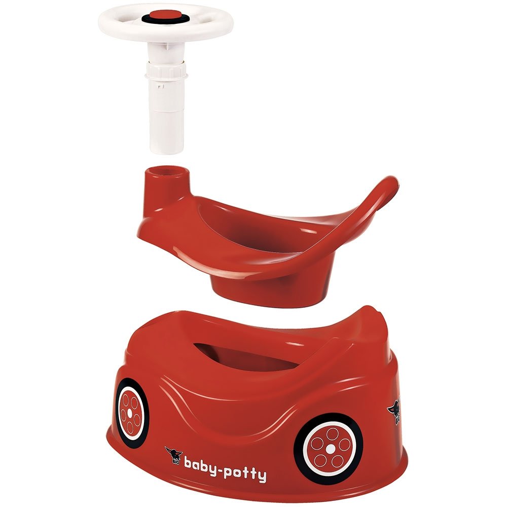 Olita educativa pentru copii Big Baby Potty red 4 Olita educativa pentru copii Big Baby Potty red - Image 3