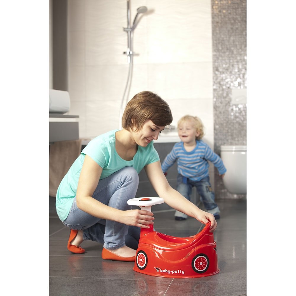 Olita educativa pentru copii Big Baby Potty red 7 Olita educativa pentru copii Big Baby Potty red - Image 6