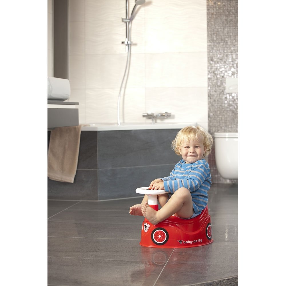 Olita educativa pentru copii Big Baby Potty red 8 Olita educativa pentru copii Big Baby Potty red - Image 7