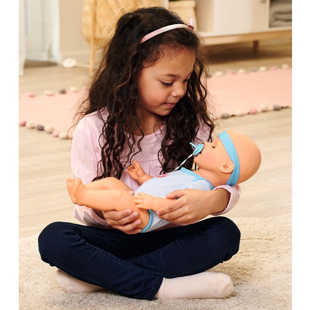 Papusa Simba New Born Baby, Baby Doll 43 cm cu accesorii albastru 11 Papusa Simba New Born Baby, Baby Doll 43 cm cu accesorii albastru - Image 10