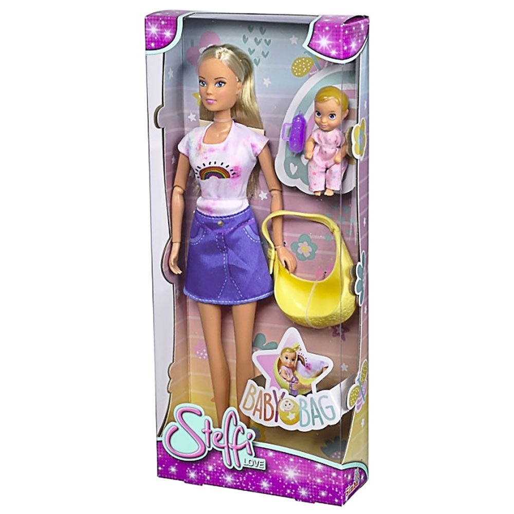Papusa Simba Steffi Love Baby Bag 29 cm cu accesorii 6 Papusa Simba Steffi Love Baby Bag 29 cm cu accesorii - Image 5