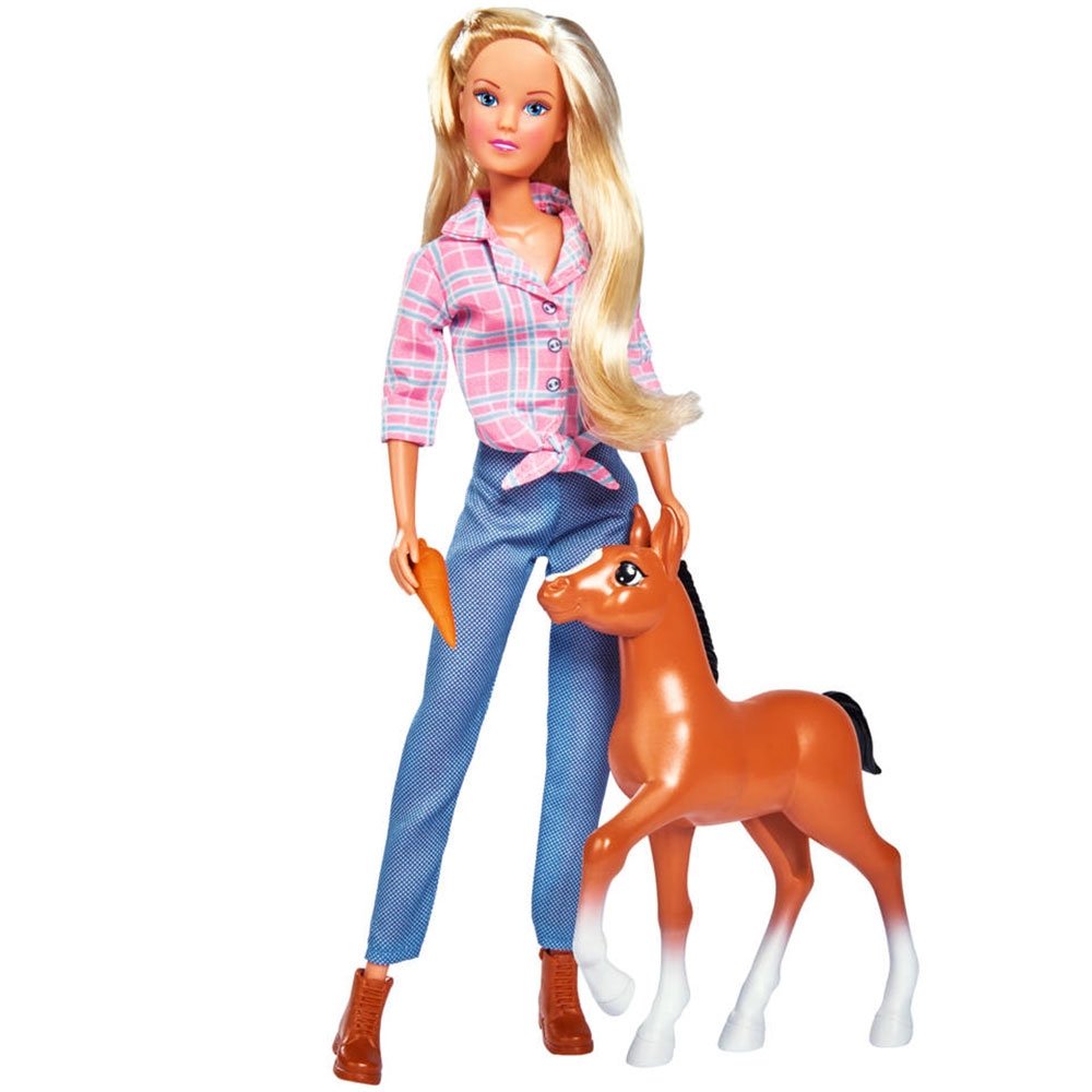 Papusa Simba Steffi Love Little Horse 29 cm cu figurina si accesorii 2 Papusa Simba Steffi Love Little Horse 29 cm cu figurina si accesorii