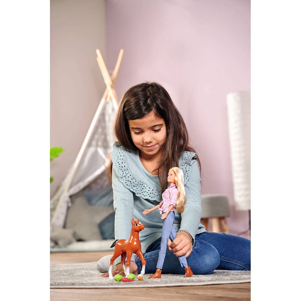Papusa Simba Steffi Love Little Horse 29 cm cu figurina si accesorii 9 Papusa Simba Steffi Love Little Horse 29 cm cu figurina si accesorii - Image 8