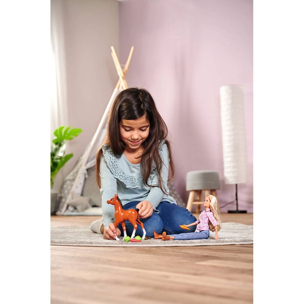 Papusa Simba Steffi Love Little Horse 29 cm cu figurina si accesorii 10 Papusa Simba Steffi Love Little Horse 29 cm cu figurina si accesorii - Image 9