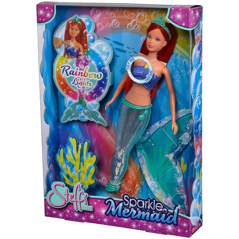 Papusa Simba Steffi Love Sparkle Mermaid 29 cm cu lumini 10 Papusa Simba Steffi Love Sparkle Mermaid 29 cm cu lumini - Image 9