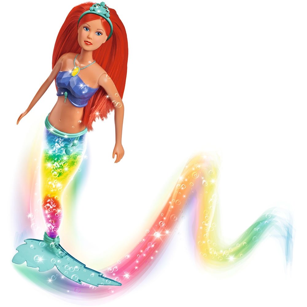 Papusa Simba Steffi Love Sparkle Mermaid 29 cm cu lumini 6 Papusa Simba Steffi Love Sparkle Mermaid 29 cm cu lumini - Image 5