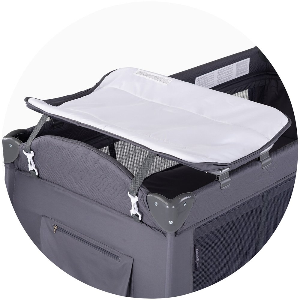 Patut pliabil Chipolino Bella anthracite 4 Patut pliabil Chipolino Bella anthracite - Image 3