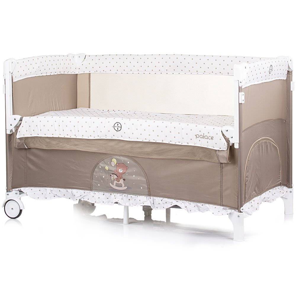 Patut pliabil Chipolino Palace Bear beige 6 Patut pliabil Chipolino Palace Bear beige - Image 5