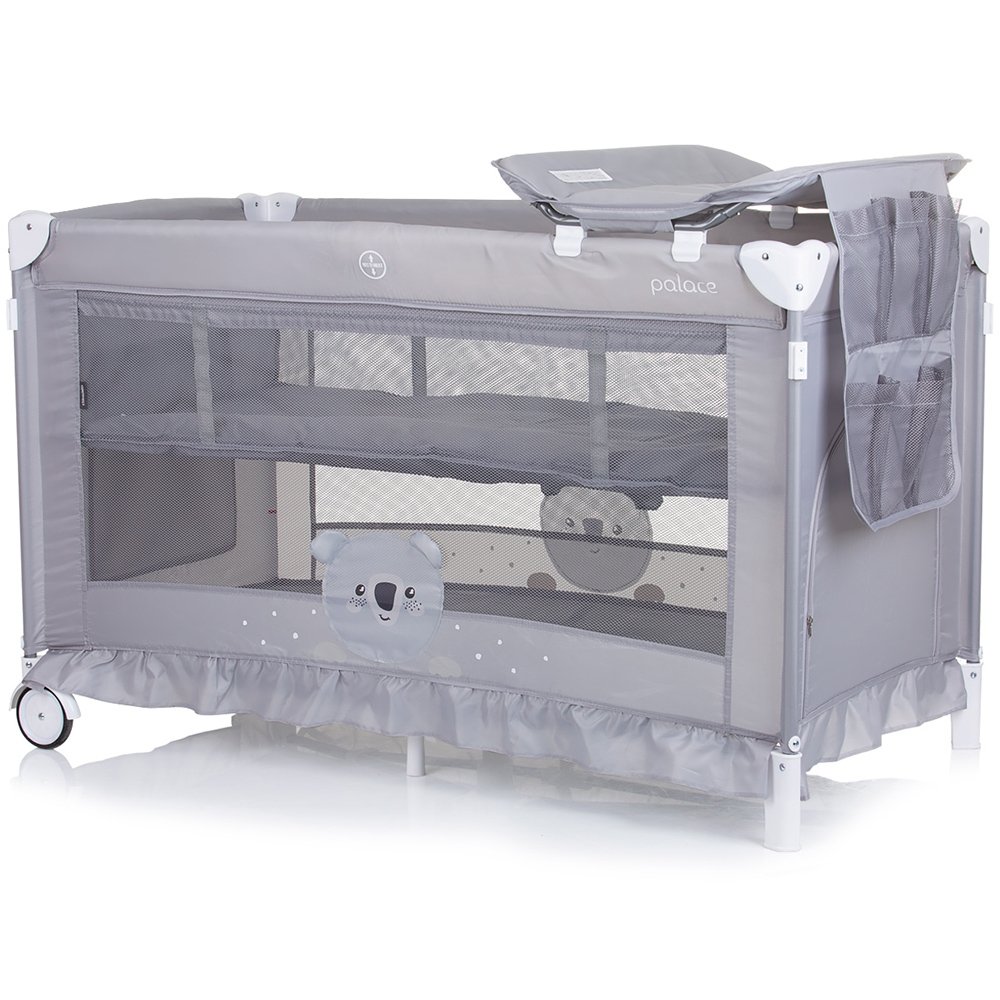 Patut pliabil Chipolino Palace Koala grey 4 Patut pliabil Chipolino Palace Koala grey - Image 3