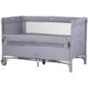 Patut pliabil Chipolino Relax cloud linen cu laterala culisanta I Best Buy Babys