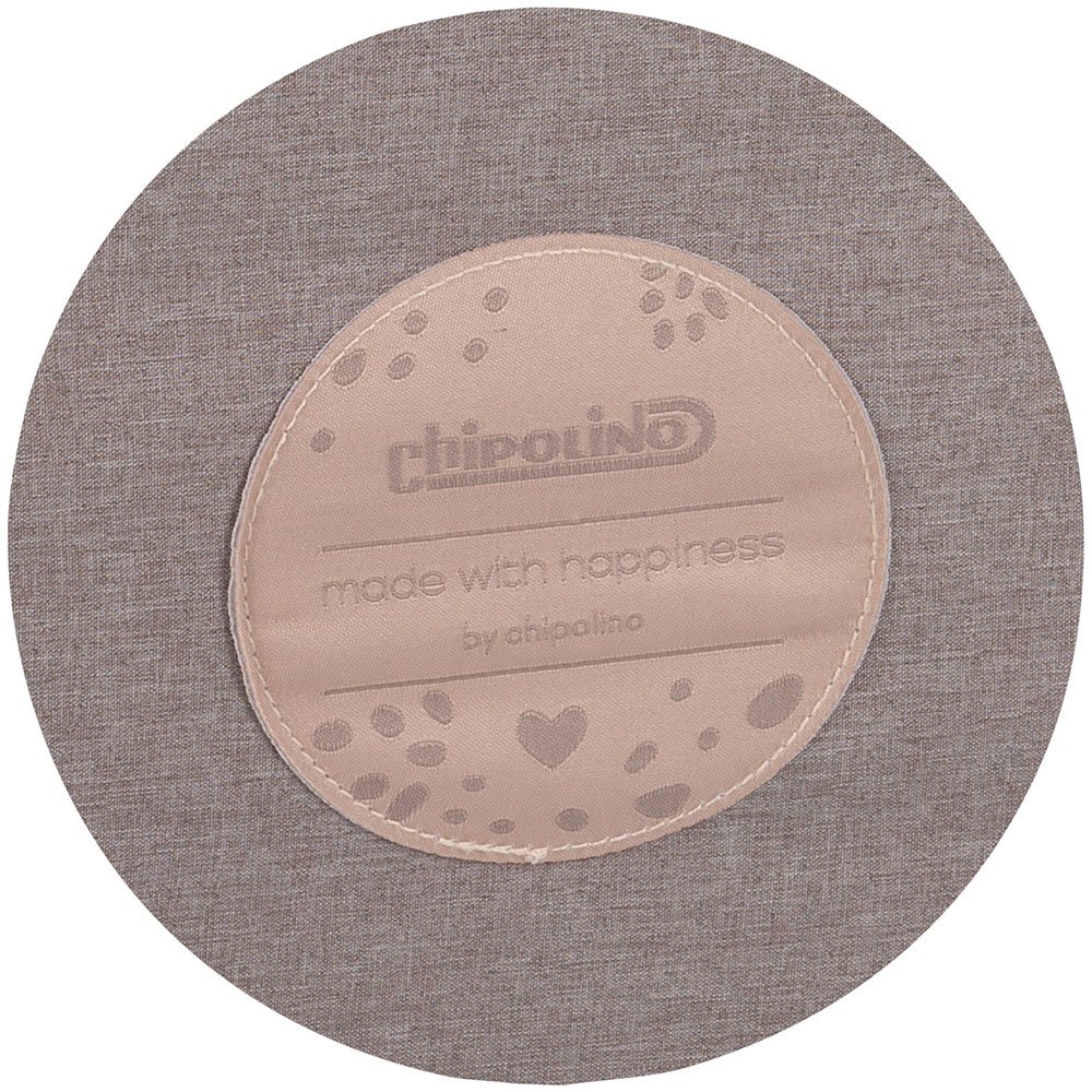 Patut pliabil Chipolino Relax macadamia linen cu laterala culisanta 5 Patut pliabil Chipolino Relax macadamia linen cu laterala culisanta - Image 4