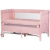 Patut pliabil Chipolino Relax pink marshmallow linen cu laterala culisanta 5 Patut pliabil Chipolino Relax pink marshmallow linen cu laterala culisanta I Best Buy Babys