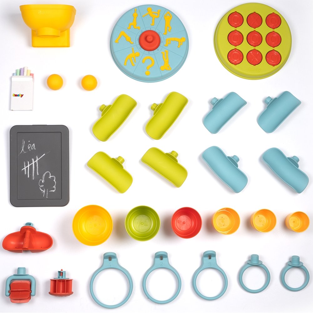 Perete de activitati Smoby 6 in 1 cu accesorii 5 Perete de activitati Smoby 6 in 1 cu accesorii - Image 4