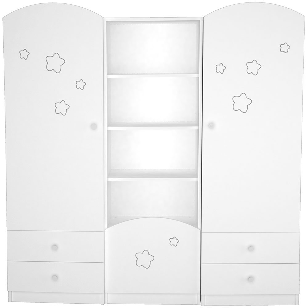 Raft corp Hubners Matei alb cu stelute 3 Raft corp Hubners Matei alb cu stelute - Image 2