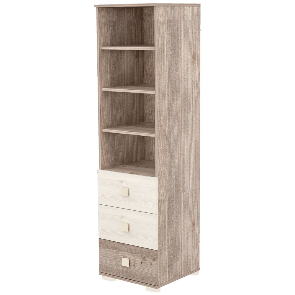 Raft corp cu 3 sertare Hubners Sofia crem nisip 2 Raft corp cu 3 sertare Hubners Sofia crem nisip