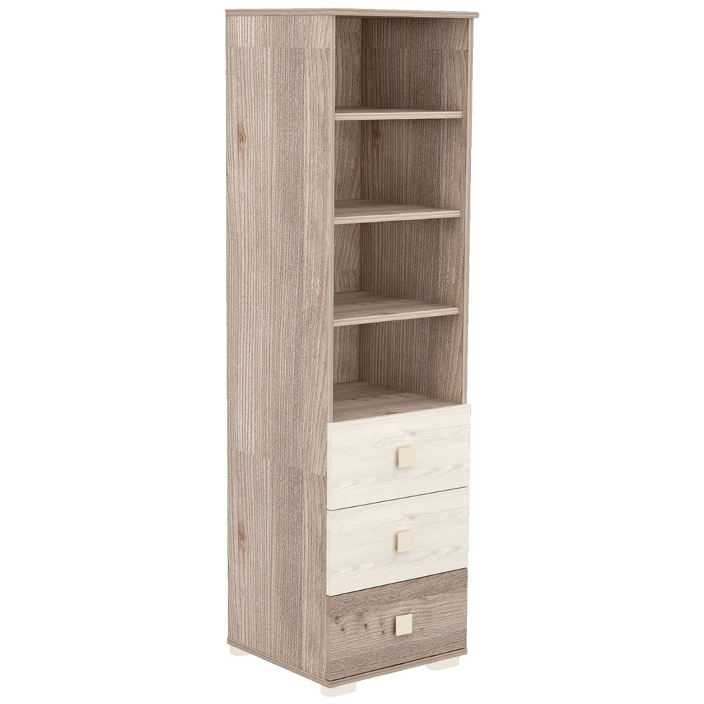 Raft corp cu 3 sertare Hubners Sofia crem nisip 3 Raft corp cu 3 sertare Hubners Sofia crem nisip - Image 2