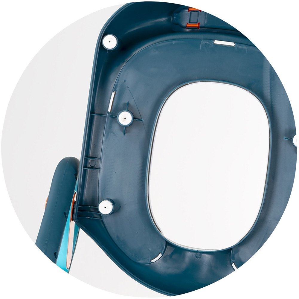 Reductor toaleta cu scara Chipolino Flippy blue 4 Reductor toaleta cu scara Chipolino Flippy blue - Image 3