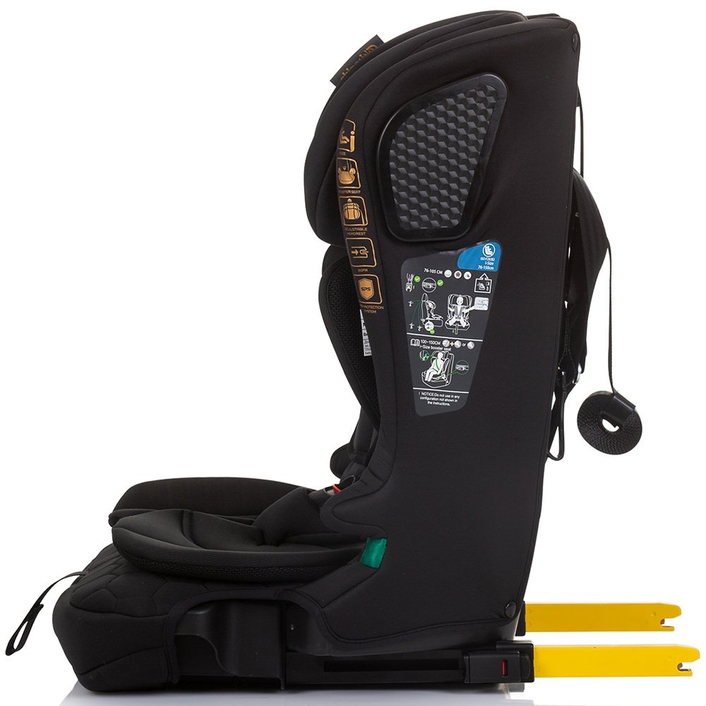 Scaun auto Chipolino Lux X I-Size 76-150 cm cu sistem Isofix obsidian 5 Scaun auto Chipolino Lux X I-Size 76-150 cm cu sistem Isofix obsidian - Image 4