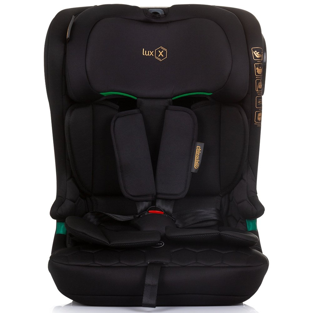 Scaun auto Chipolino Lux X I-Size 76-150 cm cu sistem Isofix obsidian 3 Scaun auto Chipolino Lux X I-Size 76-150 cm cu sistem Isofix obsidian - Image 2