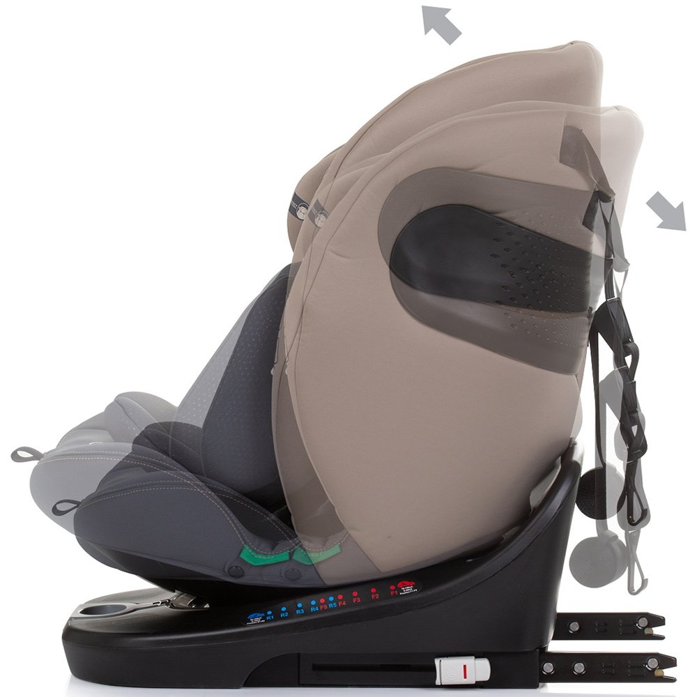 Scaun auto Chipolino Motion I-Size 40-150 cm macadamia cu sistem Isofix 6 Scaun auto Chipolino Motion I-Size 40-150 cm macadamia cu sistem Isofix - imagine 5