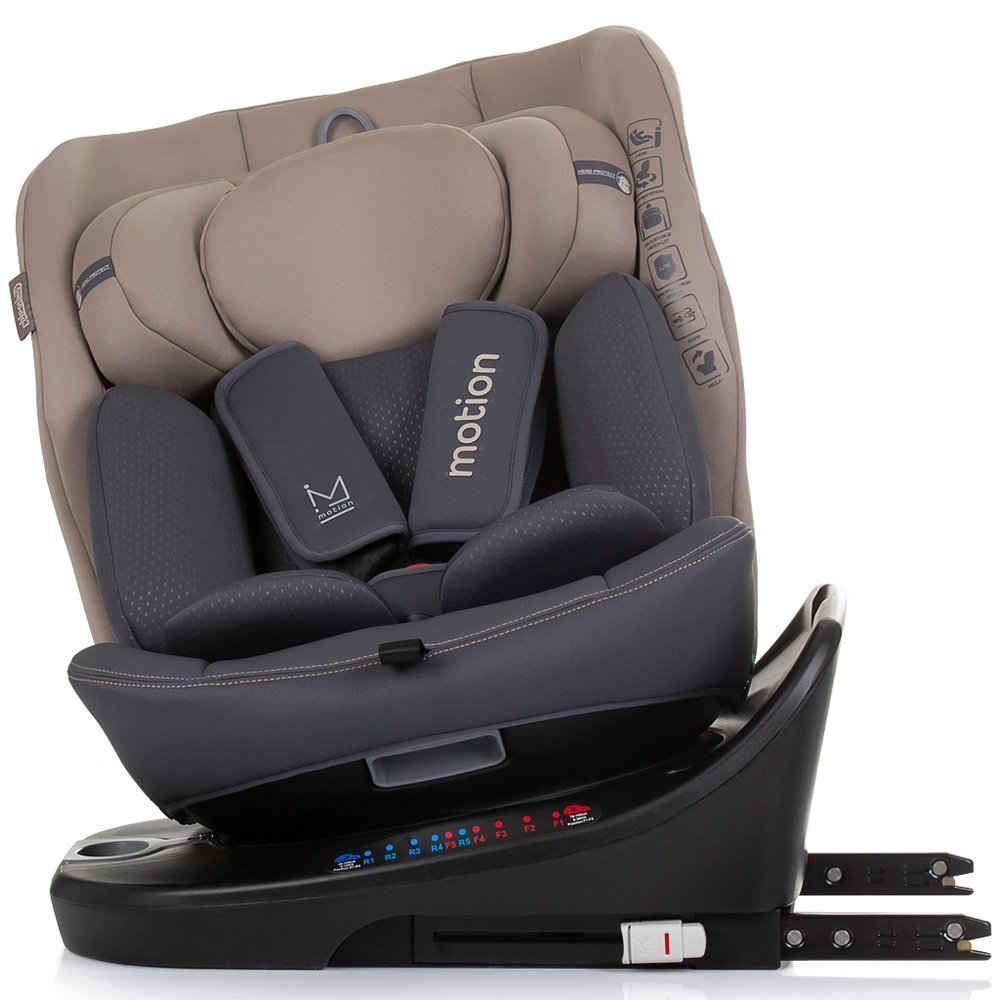 Scaun auto Chipolino Motion I-Size 40-150 cm macadamia cu sistem Isofix 7 Scaun auto Chipolino Motion I-Size 40-150 cm macadamia cu sistem Isofix - imagine 6