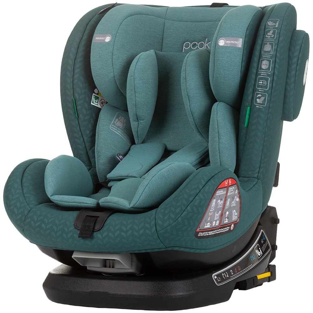 Scaun auto Chipolino Peak I-Size 40-150 cm pastel green cu sistem Isofix 2 Scaun auto Chipolino Peak I-Size 40-150 cm pastel green cu sistem Isofix
