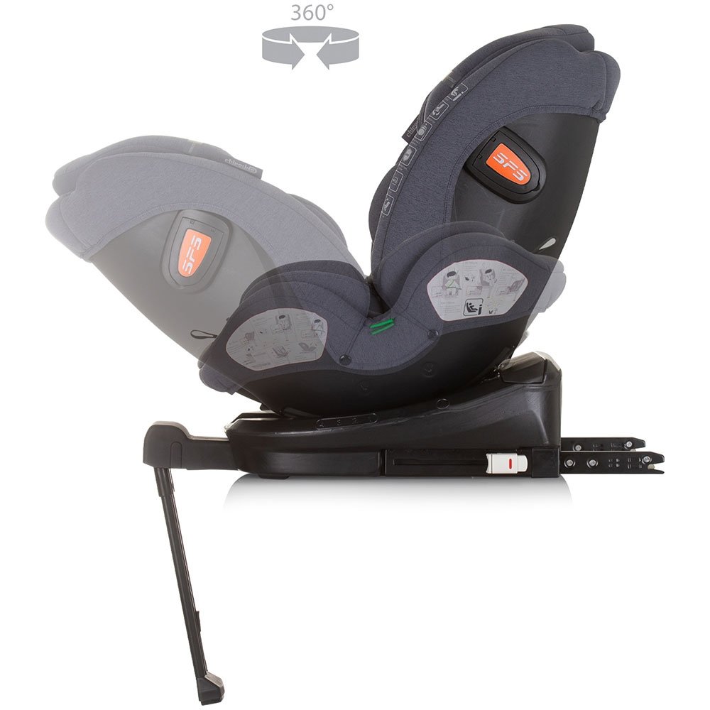 Scaun auto Chipolino Tourino I-Size 40-150 cm granite cu sistem Isofix 8 Scaun auto Chipolino Tourino I-Size 40-150 cm granite cu sistem Isofix - Image 7