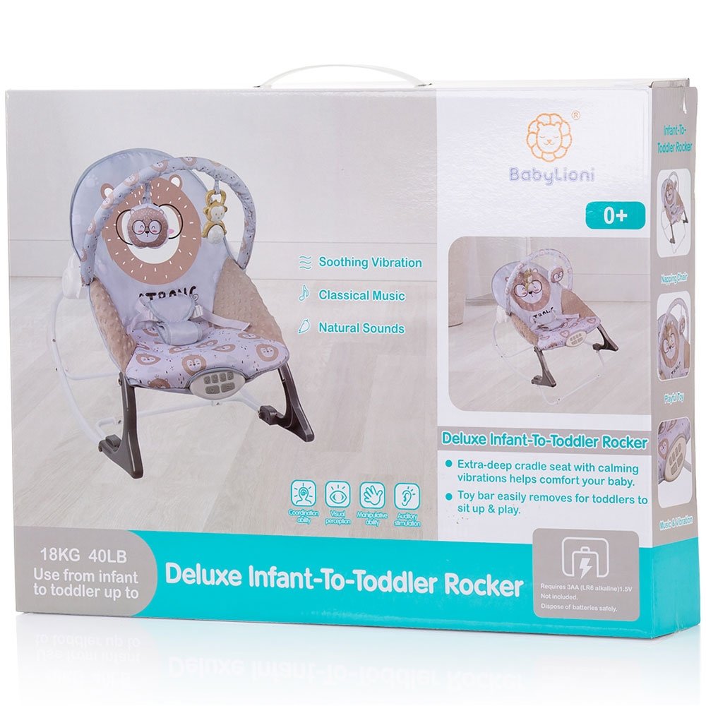 Scaunel balansoar Chipolino Melody beige 6 Scaunel balansoar Chipolino Melody beige - Image 5