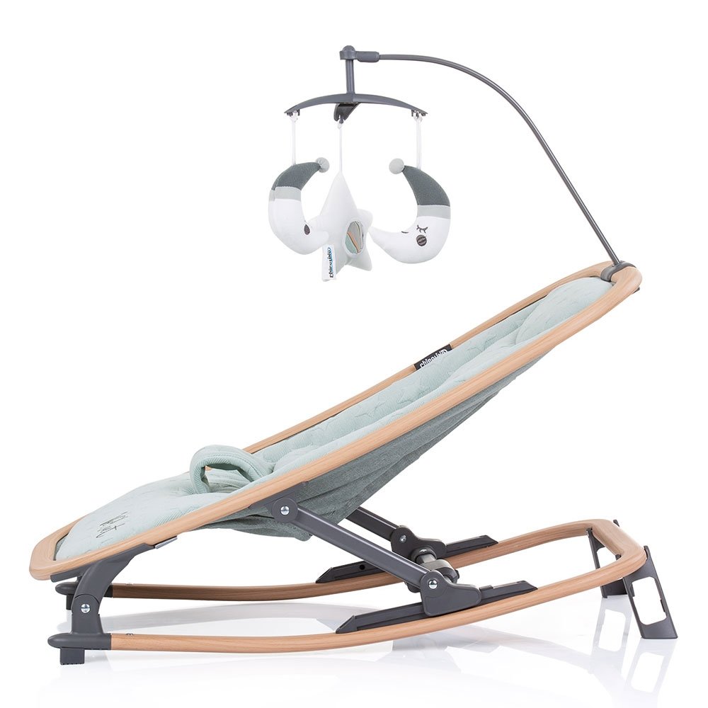 Scaunel balansoar Chipolino Velvet aloe wood 5 Scaunel balansoar Chipolino Velvet aloe wood - Image 4