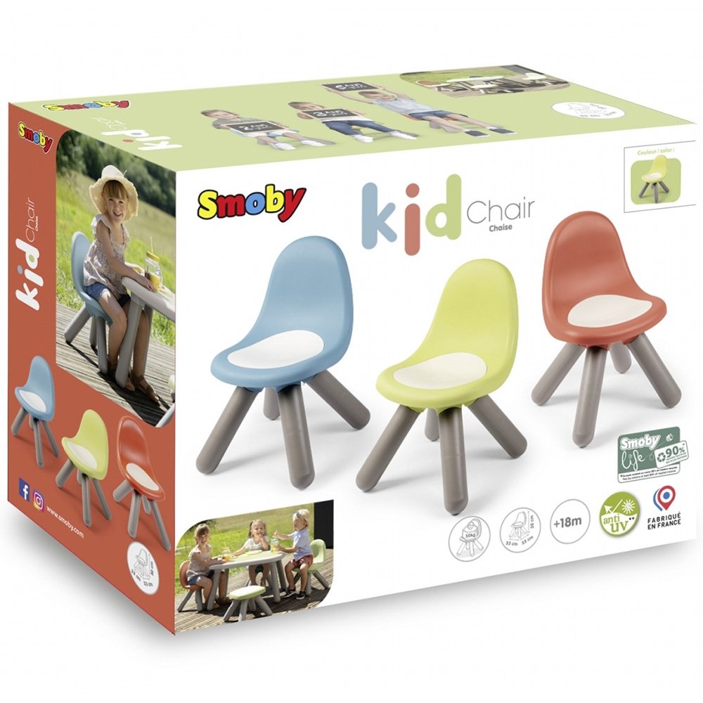 Scaunel cu spatar pentru copii Smoby Life verde 8 Scaunel cu spatar pentru copii Smoby Life verde - Image 7