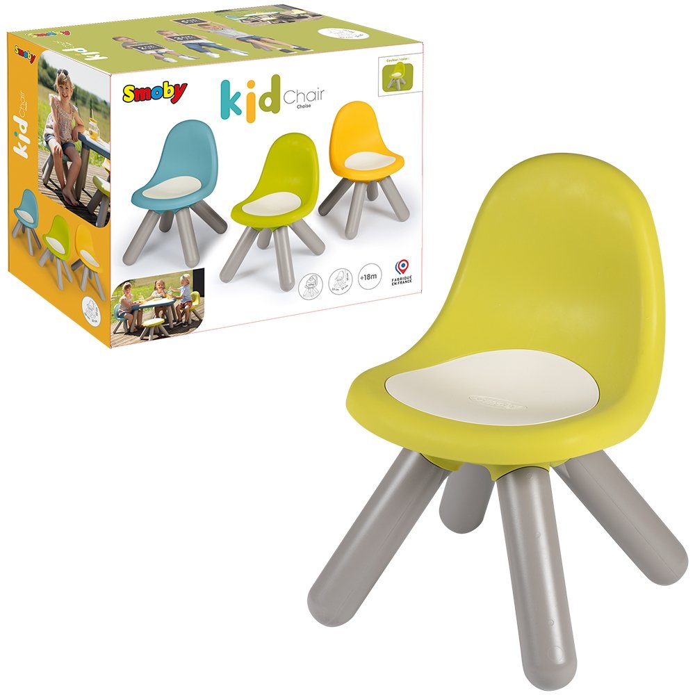 Scaunel cu spatar pentru copii Smoby verde 6 Scaunel cu spatar pentru copii Smoby verde - Image 5