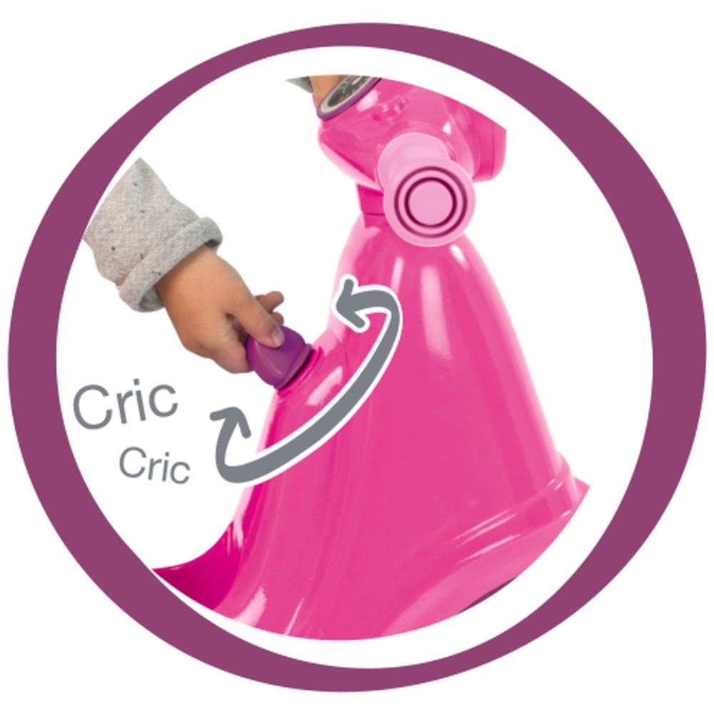 Scuter Smoby Scooter Ride-On pink 5 Scuter Smoby Scooter Ride-On pink - Image 4