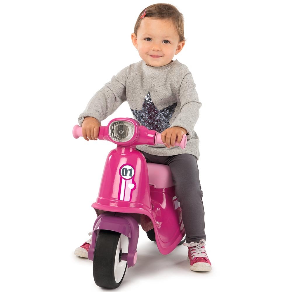 Scuter Smoby Scooter Ride-On pink 6 Scuter Smoby Scooter Ride-On pink - Image 5