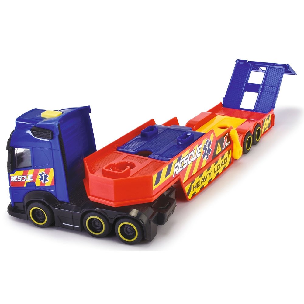 Set Dickie Toys Rescue Transporter 40 cm cu camion, masina, elicopter si accesorii 11 Set Dickie Toys Rescue Transporter 40 cm cu camion, masina, elicopter si accesorii - Image 10