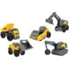 Set Dickie Toys Volvo Micro Workers 9 cm cu 5 vehicule I Best Buy Babys