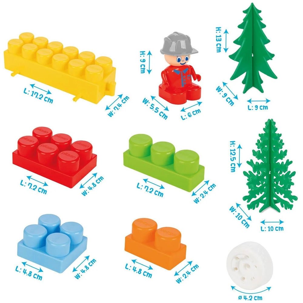 Set constructie Pilsan Master Blocks 194 piese 3 Set constructie Pilsan Master Blocks 194 piese - imagine 2