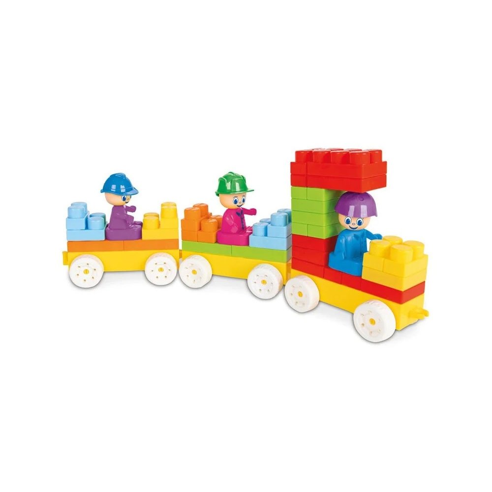 Set constructie Pilsan Master Blocks in Chest 368 piese verde 4 Set constructie Pilsan Master Blocks in Chest 368 piese verde - imagine 3