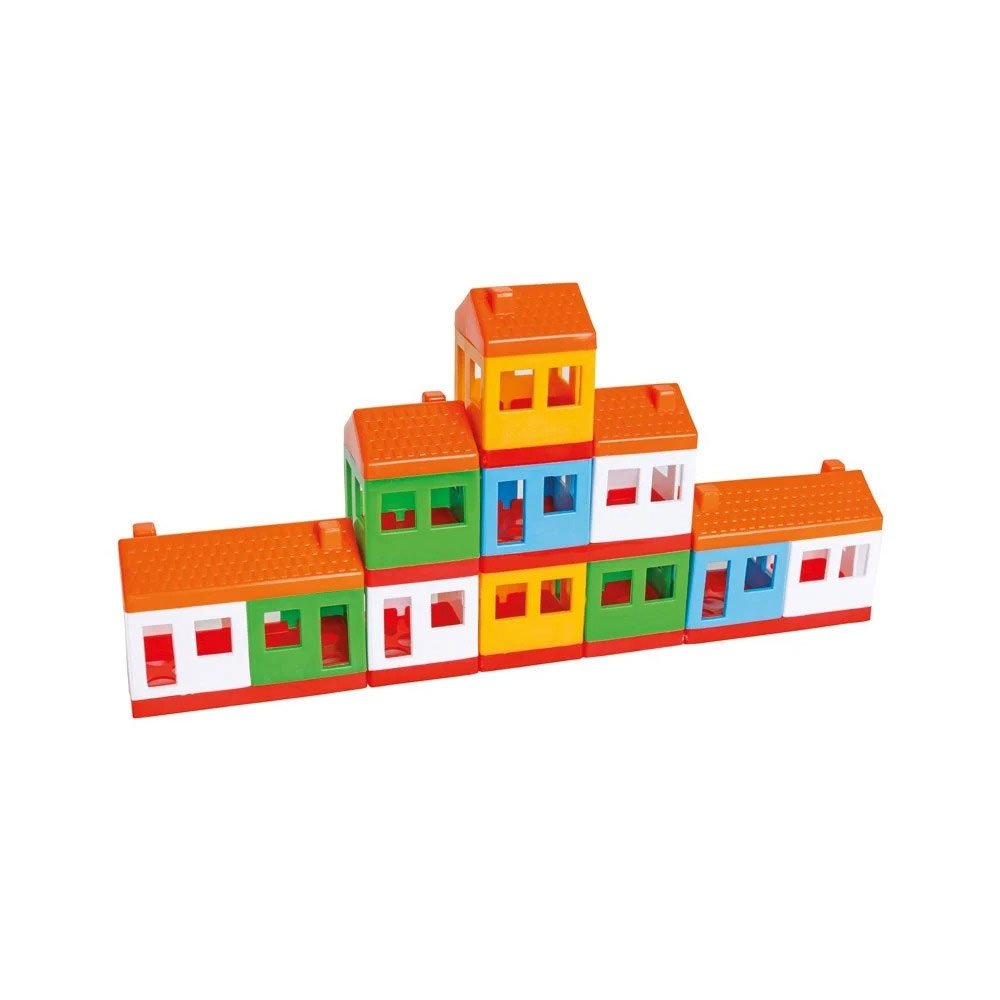 Set constructie Pilsan Mini City 32 piese in cutie 8 Set constructie Pilsan Mini City 32 piese in cutie - Image 7