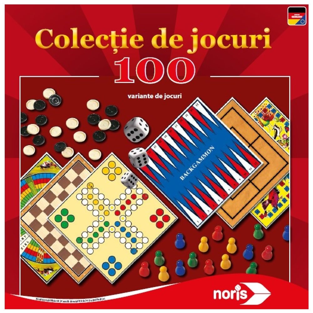 Set jocuri Noris Colectie cu 100 de jocuri 2 Set jocuri Noris Colectie cu 100 de jocuri
