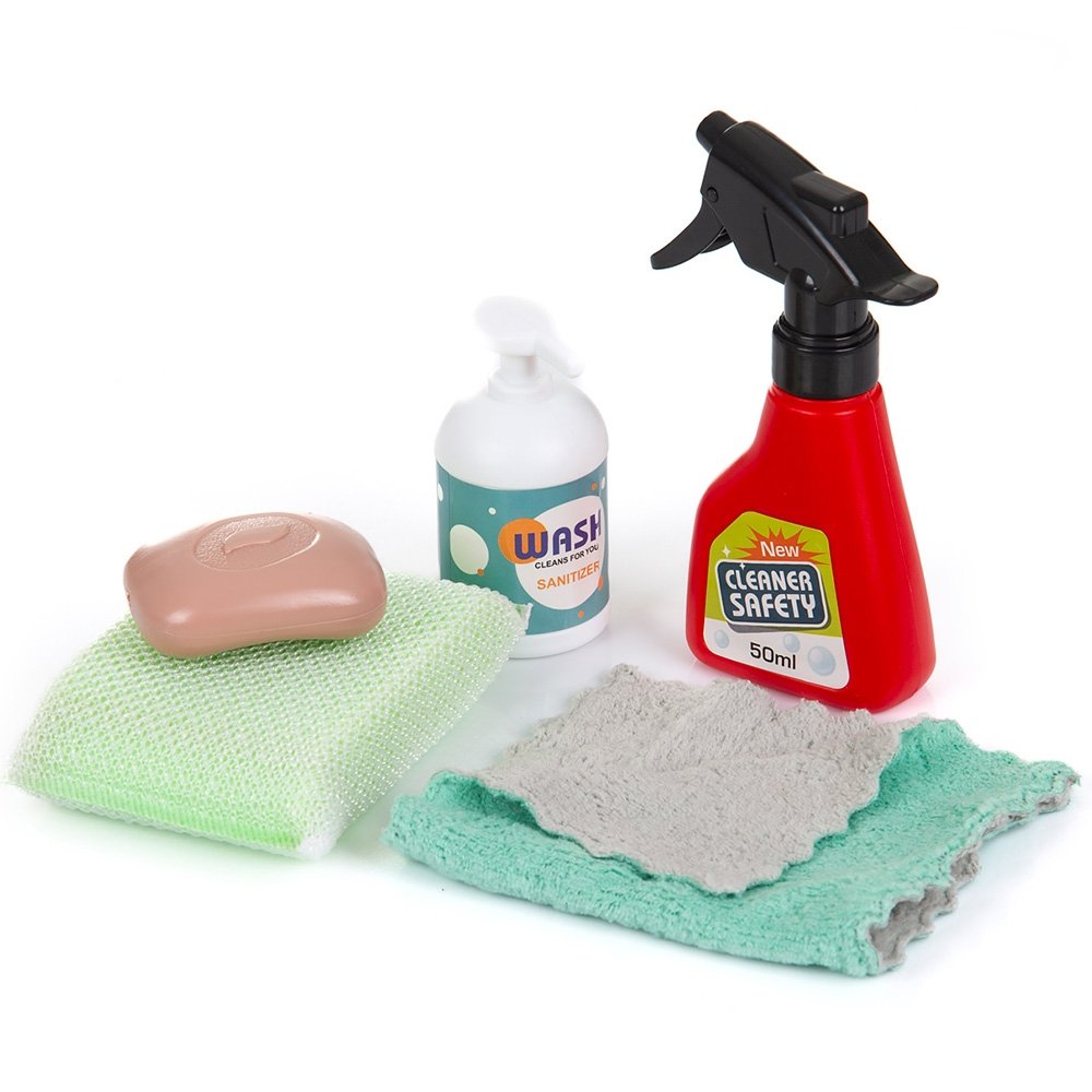 Set jucarie Chipolino Cleaning Trolley cu 16 accesorii 6 Set jucarie Chipolino Cleaning Trolley cu 16 accesorii - Image 5