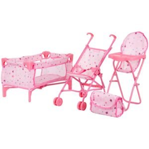 Set jucarii pentru papusi Chipolino Trixy 3 in 1 stars