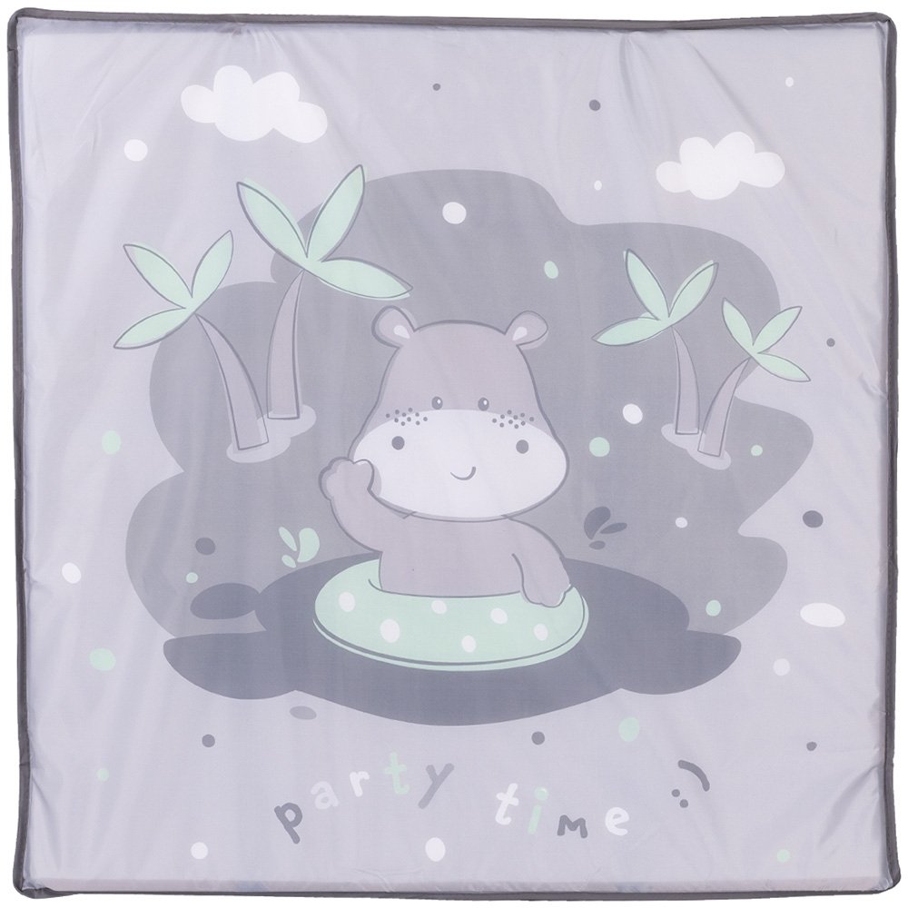 Tarc de joaca pliabil Chipolino Pop Up Hippo grey 4 Tarc de joaca pliabil Chipolino Pop Up Hippo grey - Image 3