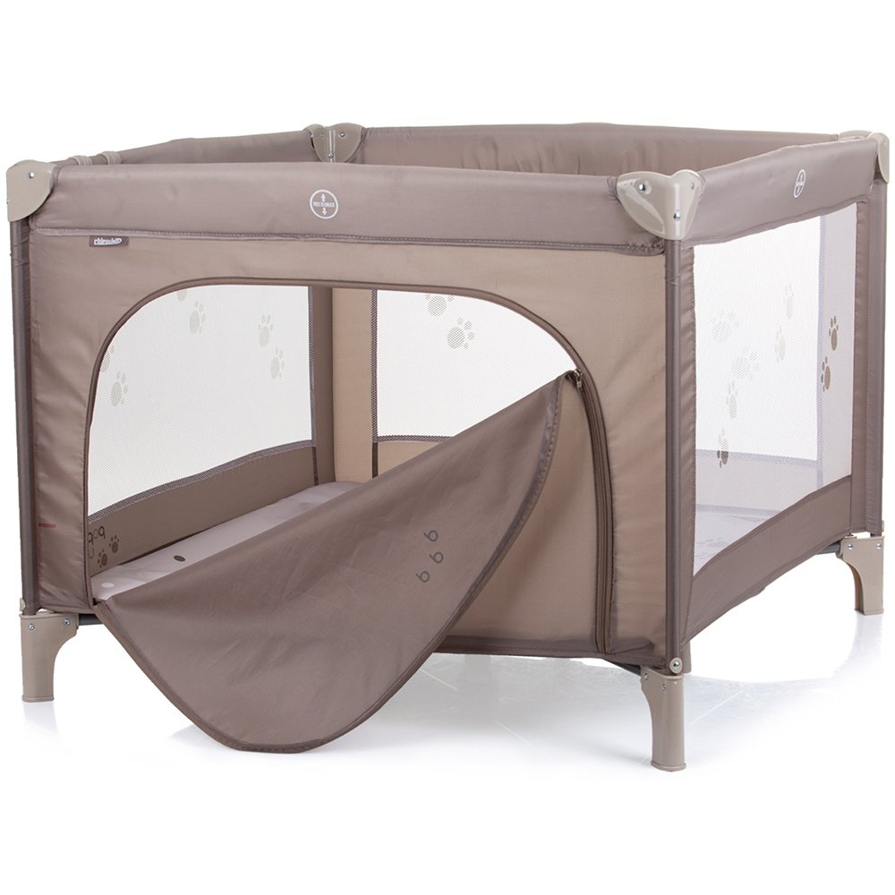Tarc de joaca pliabil Chipolino Pop Up Tiger beige - Image 2