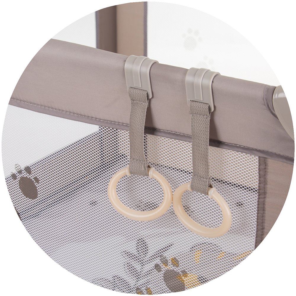 Tarc de joaca pliabil Chipolino Pop Up Tiger beige - Image 4