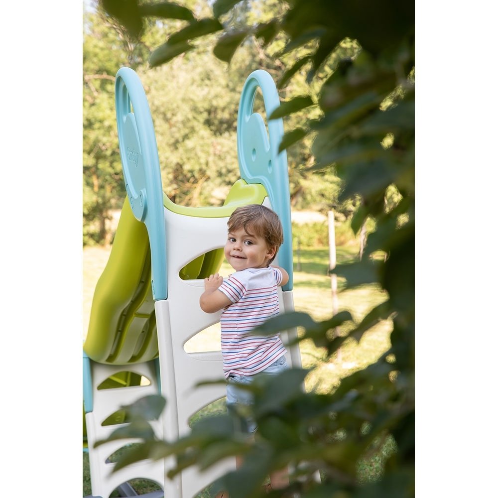 Tobogan Smoby Super Megagliss 2 in 1 verde cu albastru 11 Tobogan Smoby Super Megagliss 2 in 1 verde cu albastru - Image 10