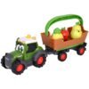 Tractor Simba ABC Freddy Fruit Trailer 30 cm cu lumini sunete remorca si figurine I Best Buy Babys