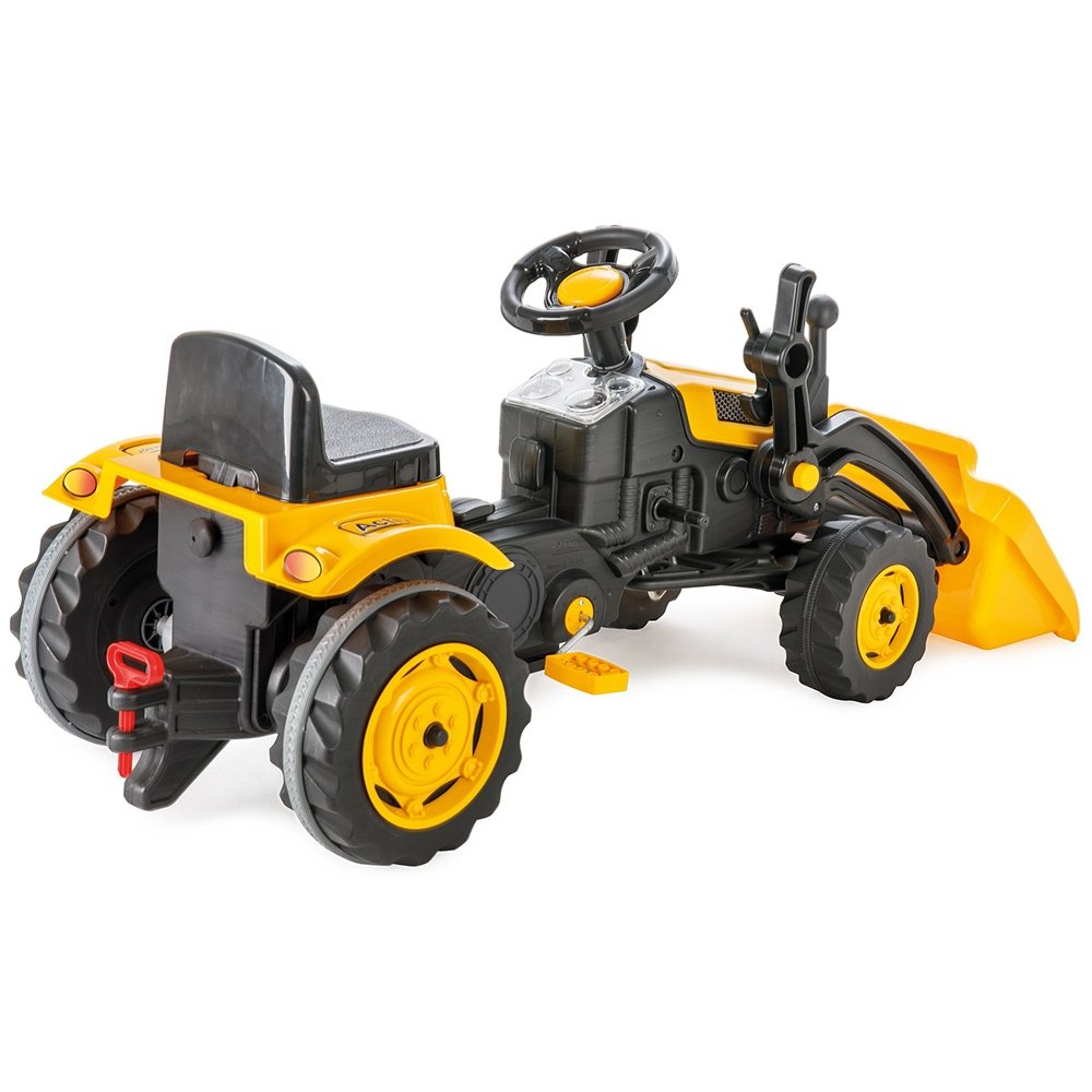 Tractor cu pedale Pilsan Active with Loader 07-315 yellow 4 Tractor cu pedale Pilsan Active with Loader 07-315 yellow - Image 3