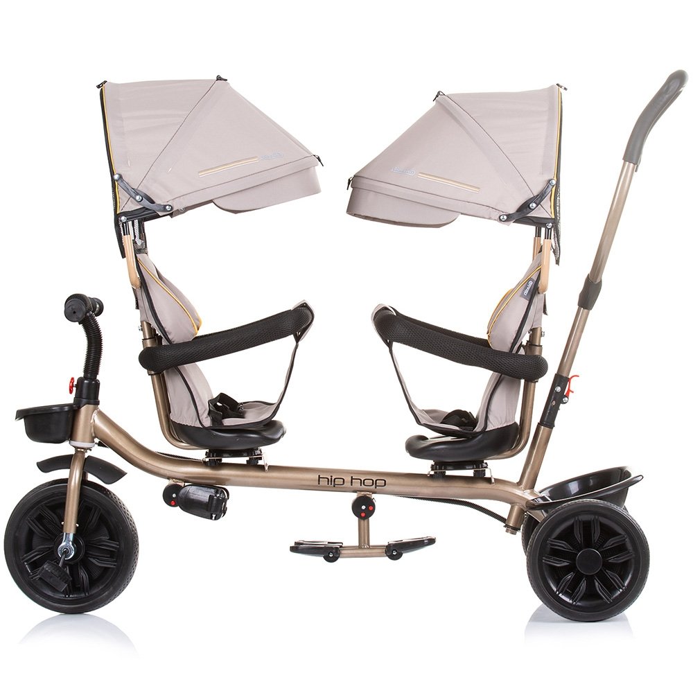 Tricicleta gemeni Chipolino Hip Hop sand 4 Tricicleta gemeni Chipolino Hip Hop sand - Image 3